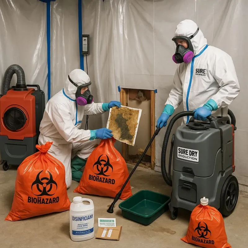 Contaminated Water Handling Protocols process in Springs, NY
