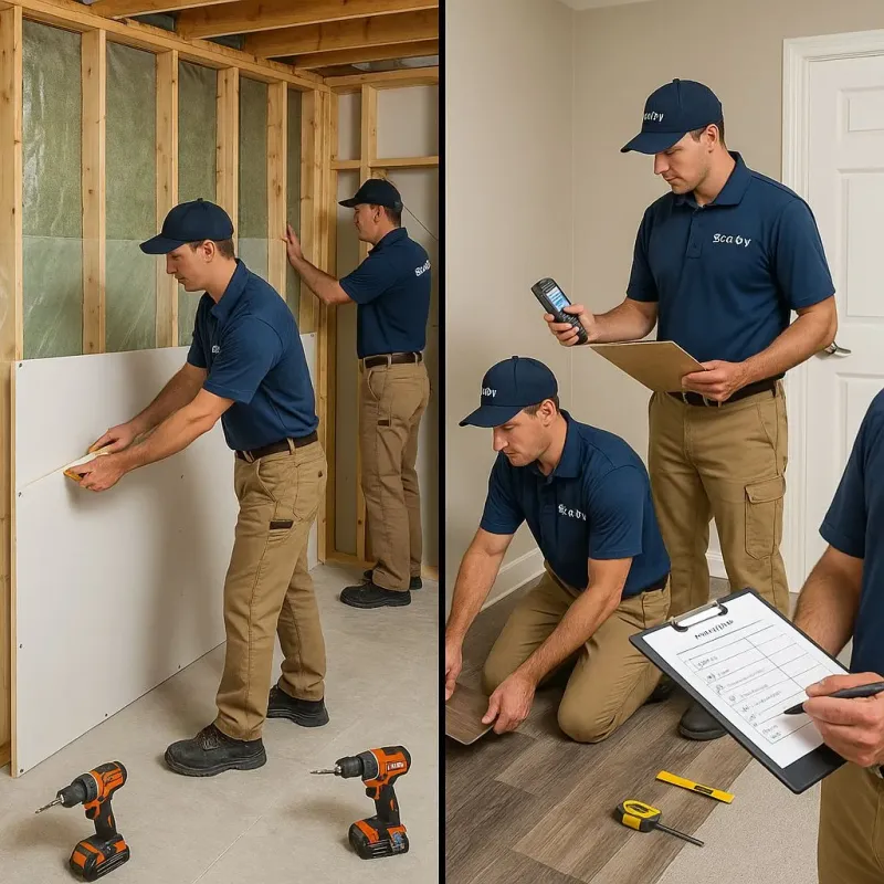 Repairs and Reconstruction process in Springs, NY